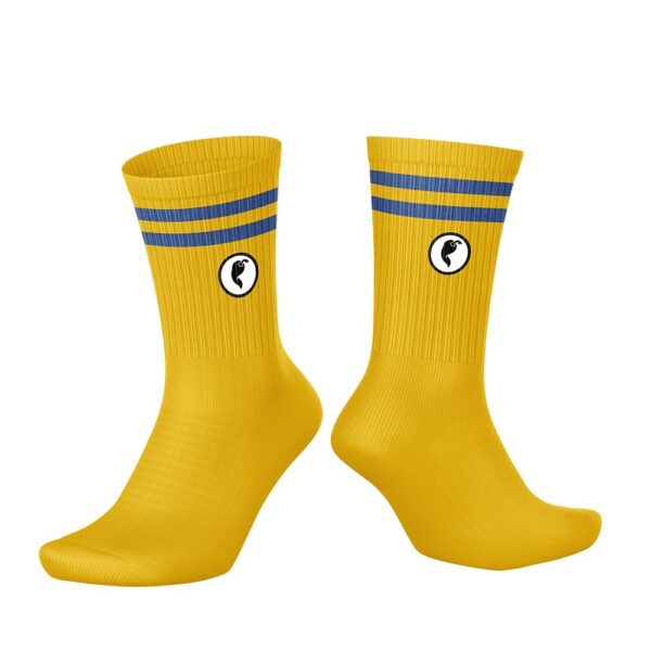 Calcetines tenis amarillos