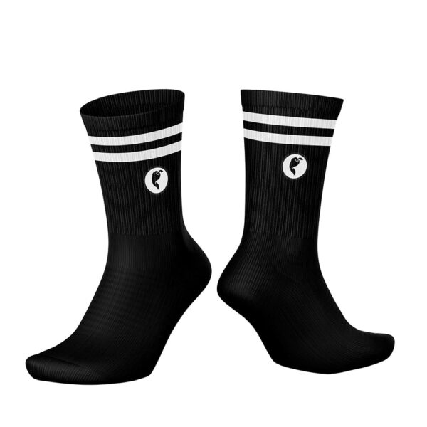 Calcetines tenis Negros blanco