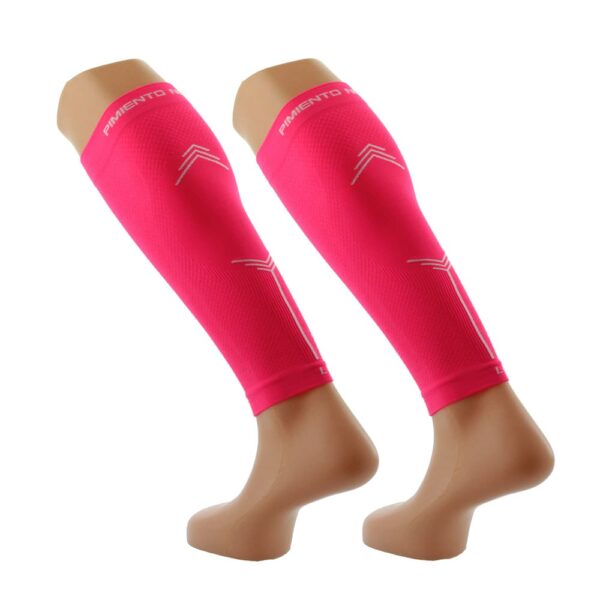 Pantorrilleras de compresión Rosa flúor