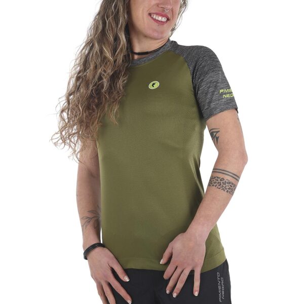 Camiseta Trail Unisex - Manga Corta - Kakhi