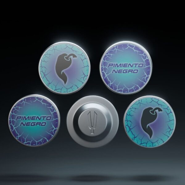 Imperdibles magnéticos – Morado (4 uds.)
