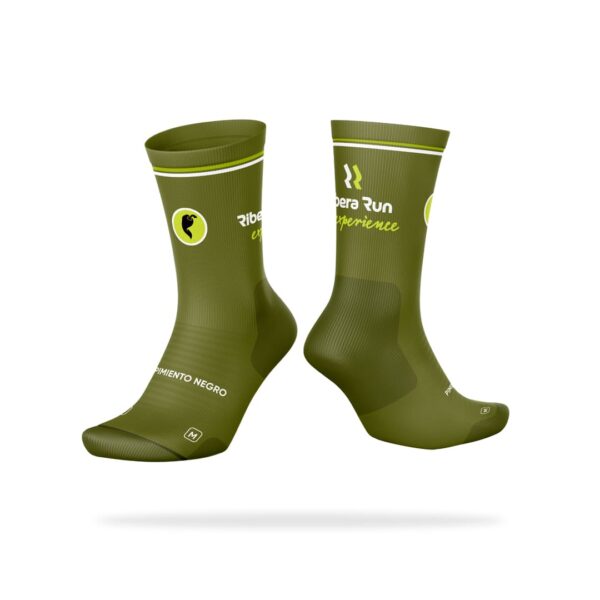 Calcetines Ribera Run Experience 2026 en color khaki