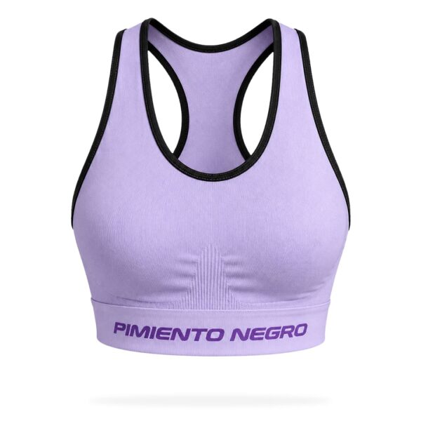 Saturno - Top deportivo mujer - Lavanda