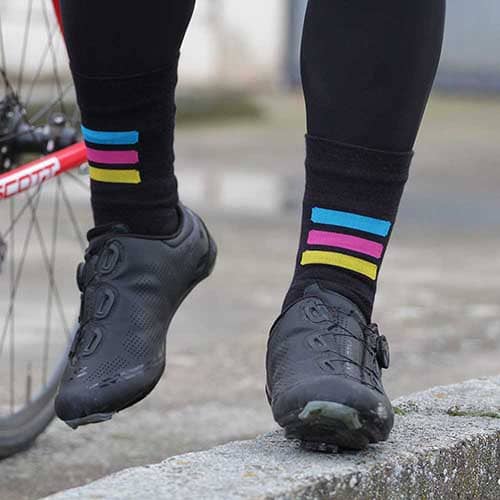 calcetines de invierno ciclismo
