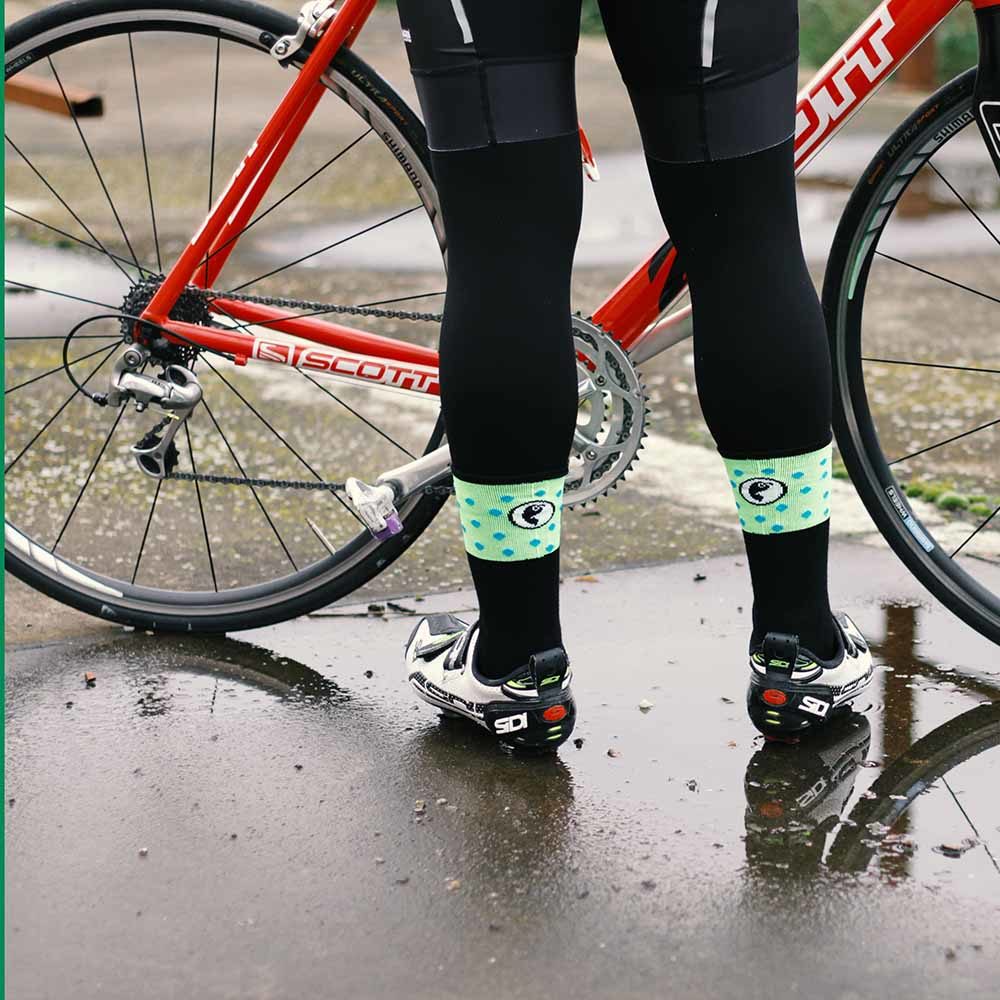Calcetines térmicos para ciclistas
