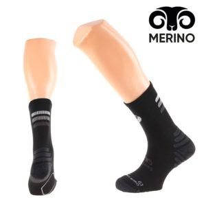 Calcetines trail Merino gris