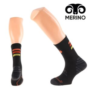 Calcetines trail Merino naranja